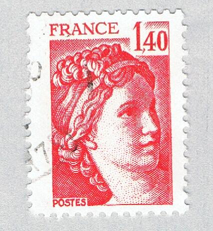 France 1666 Used Sabine 1 1979 (BP69407)