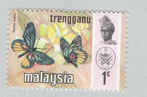 Malaysia Trengganu 96 Butterflies MNH 1 (BP97210)