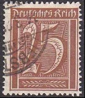 GERMANY REICH [1921] MiNr 0161 ( O/used )