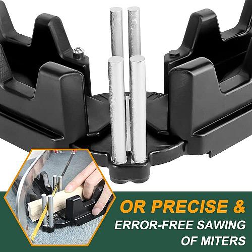 2-in-1 Mitre Measuring Cutting Tool Measuring and Sawing Mitre Angles Cutting...