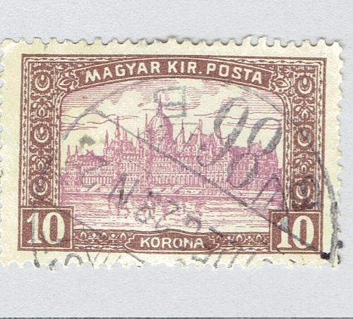 Hungary City Violet 10 Used (BP92516)