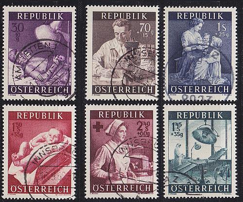 &Ouml;STERREICH AUSTRIA [1954] MiNr 0999-04 ( O/used ) [01]