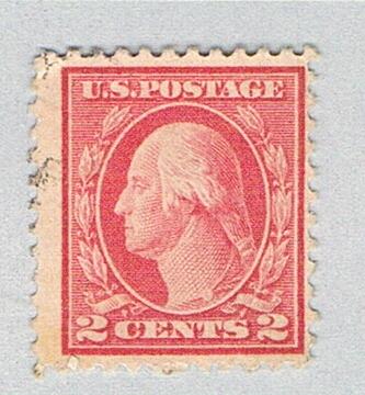 US 332 Used Washington 2c red 2 1908 (BP79038)