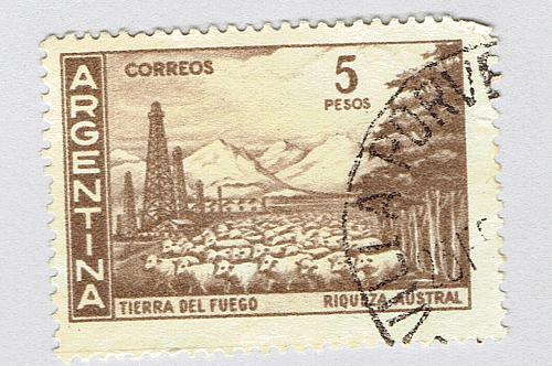 Argentina 695 Tiera Del Fuego Used (BP92423)