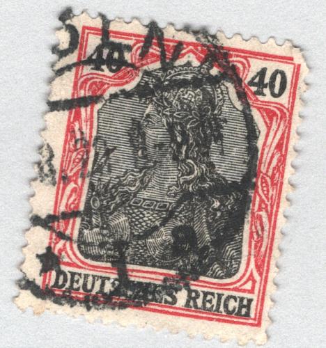 Germany Germania 72 1902 40pf Used (BP89220)