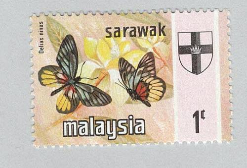 Malaysia Sarawak 235 Butterfly MNH 3 (BP96124)