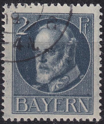 GERMANY Bayern Bavaria [1916] MiNr 0110 A ( O/used )