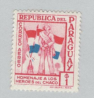 Paraguay C238 Soldier and Flags MNG 3 (BP96817)