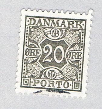 Denmark J18 Used Numeral 20 1930 CV 5.00 (BP74726)