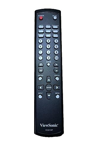 ViewSonic REMOTE CONTROL VS113351M UBRC120 A00005500 N3252W N3251W VS11257-1M