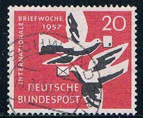 Germany 775 Used Carrier Pigeons 1957 (GI0678P199)+