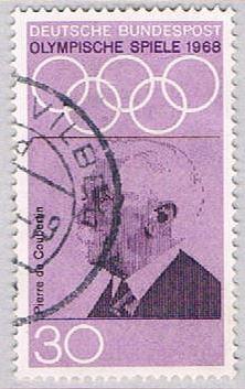 Germany 986 Used Coubertin 1968 (BP54606)