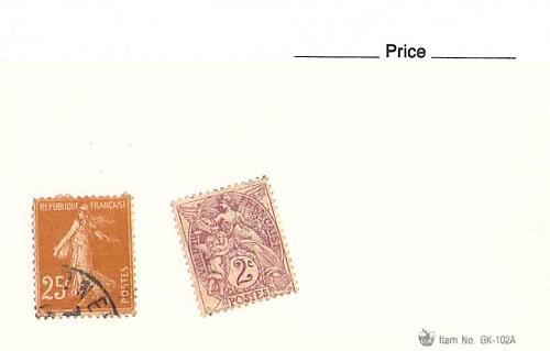 France 2 different of 2 total stamps included (SC0_390)