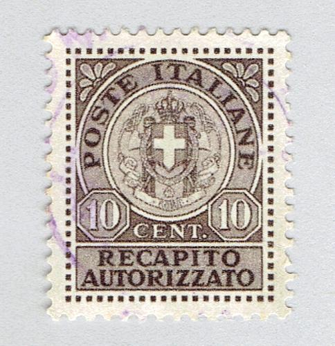 Italy EY2 Coat of Arms 1930 Used (BP92018)