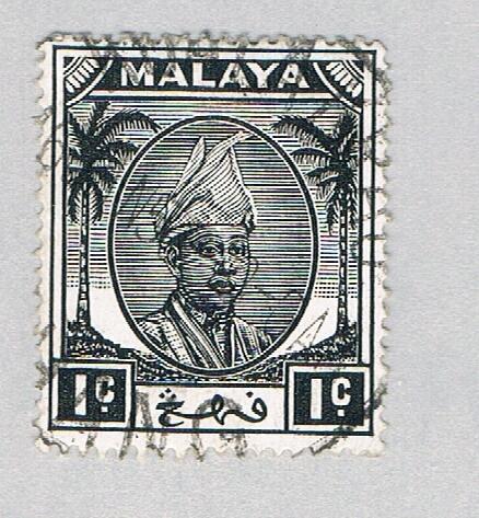 Malaya Sultan blue 1c (AP132924)