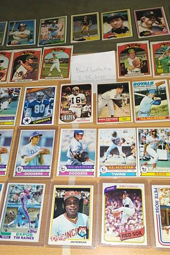 Vintage Lot Of Baseball, Basketball, Football Cards For Sale - Oakland Athletics