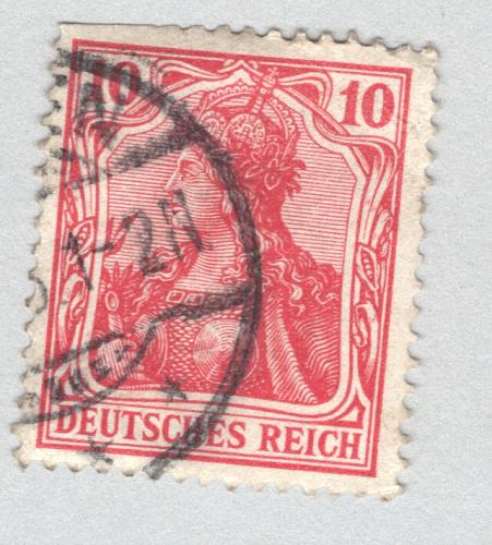 Germany 68 1902 Germania 10pf Used (BP88814)