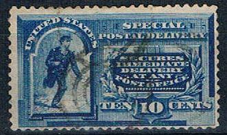 US E2 Used Special Delivery 10c 1888 CV 45.00 1 (U0387)