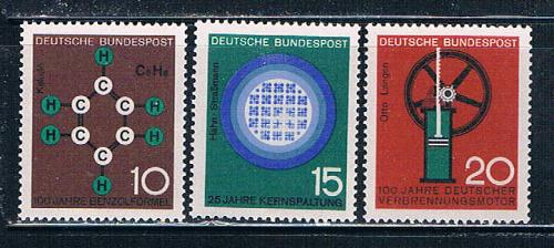 Germany 892-94 MNH set Progress 1964 (G0739)