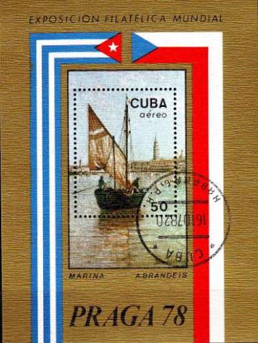 KUBA CUBA [1978] MiNr 2336 Block 55 ( O/used ) Gem&auml;lde
