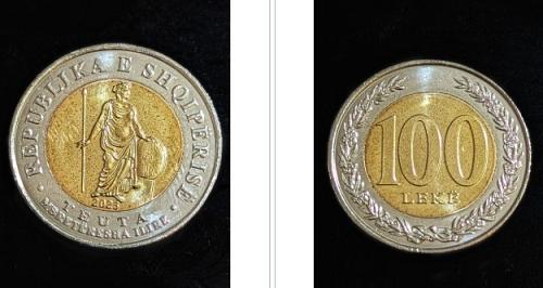 Albania Coin 100 Leke, 2023. UNC