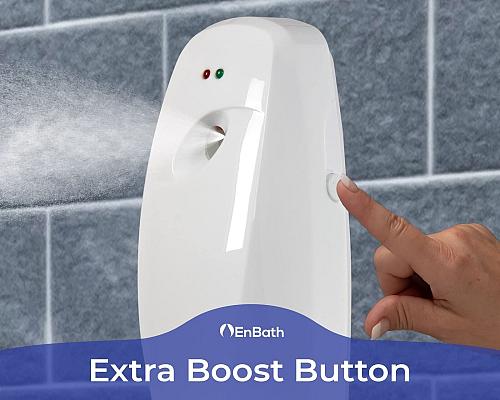 Automatic Air Freshener Spray Dispenser 2-Pack Wall Mounted or Free Standing ...