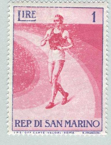 San Marino 345 Walking Racer MNH 2 (BP96224)