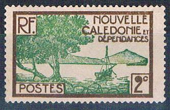 New Caledonia 137 Unused Bay of Paletuviers (N0580)+
