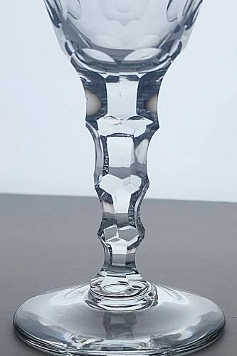 4 piece Duncan Miller Cut glass Splendor tall sherbet Crystal Made in USA