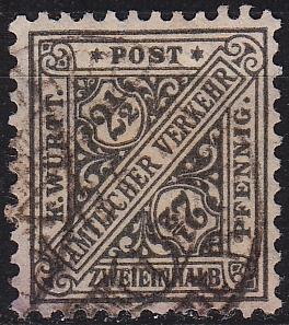 GERMANY W&uuml;rttemberg [Dienst] MiNr 0237 ( O/used )