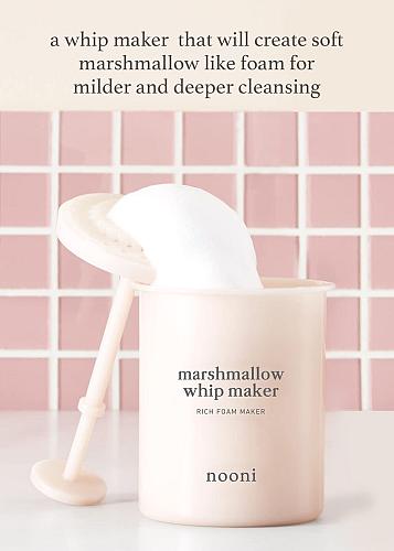 NOONI 2-in-2 Much Needed Facial Cleansing Single - Marshmallow Whip Maker | G...