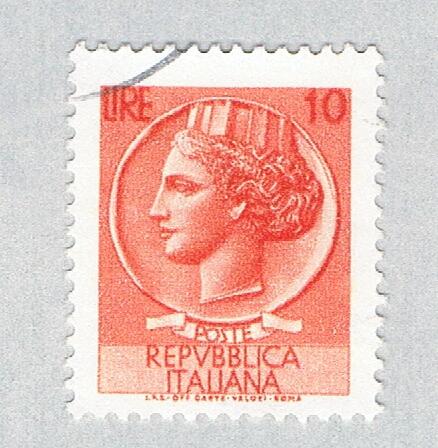 Italy Italia red 10c (AP130220)