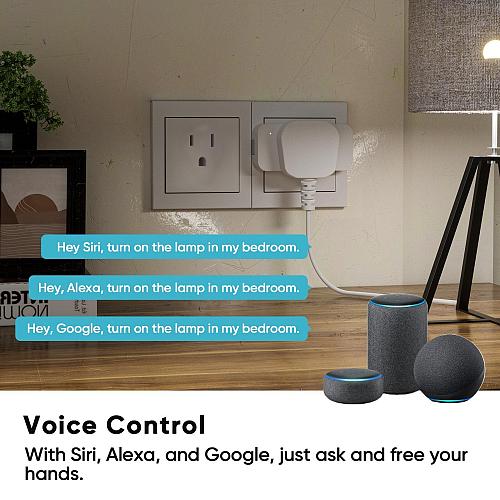 Sailsco Matter Smart PlugWork with Apple Home/Alexa/Google HomeWiFi Smart Out...