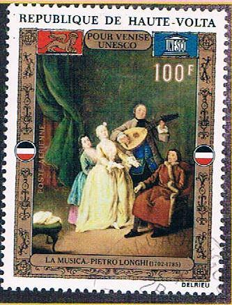 Upper Volta C100 Used Painting CV 1.00 (BP0974)