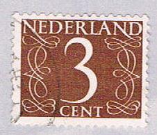 Netherlands 340 Used Numeral 3 1953 (BP33335)