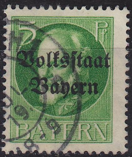 GERMANY Bayern Bavaria [1919] MiNr 0117 A ( O/used )