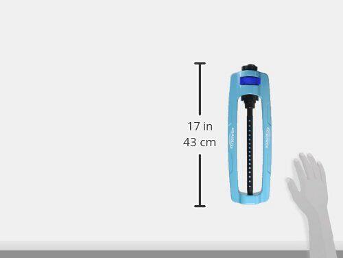 Aqua Joe SJI-OMS16 Indestructible Metal Base Oscillating Sprinkler with Adjus...