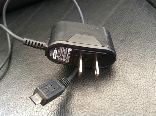 4.8v LG BATTERY CHARGER A340 AT&T flip cell phone wall plug adapter power cord