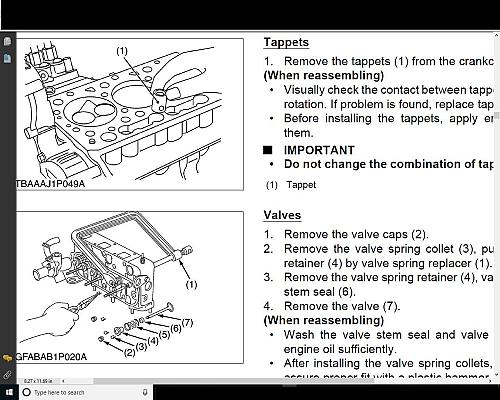 KUBOTA B2050 B2350 B2650 B3150 SERVICE MANUAL 510pg with Tractor Workshop Repair