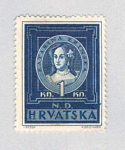 Croatia 56 Used Cathrine Zrinski 2 1943 (BP86112)