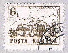 Romania 3668 Used Muntele Rosu Lodge 1991 (BP29132)