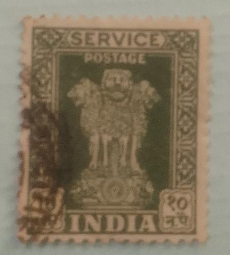 1) INDIA USED 13 DIFFERENT STAMP....SEE SAMPLE PICTURES..
