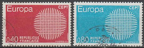 [FR1271] France: Europa/CEPT (1970) Used Complete Set