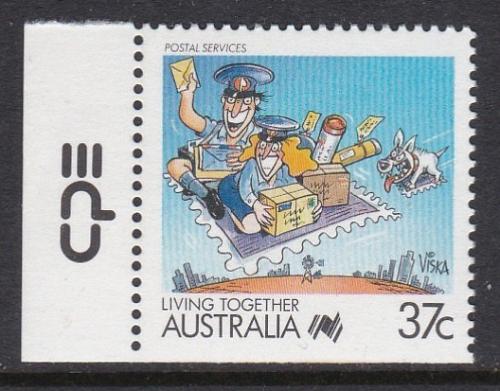 Australia: 1988 Living Together Booklet stamp MNH. Q Printing. Ref: S0610