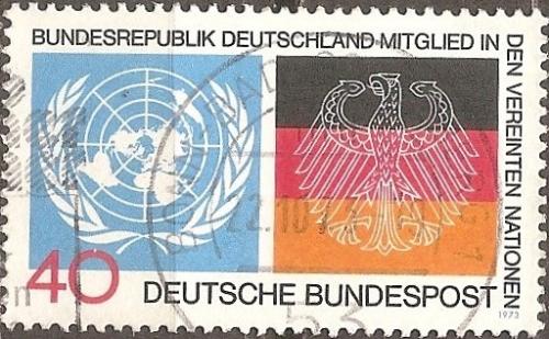 [GE1126] Germany: Germany's Admission to the UN (1973) used single