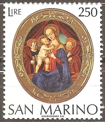 [SM0852] San Marino: Christmas Issue (1974) MNH Single