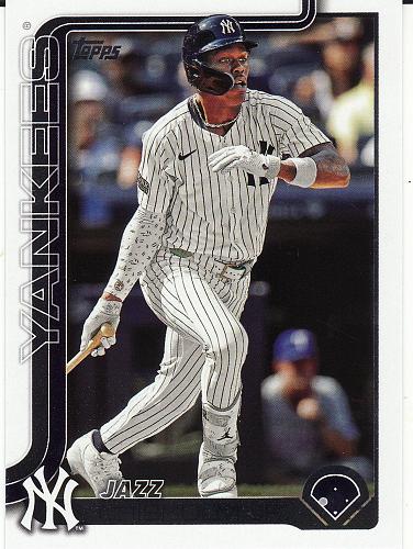 2025 Topps #185 - Jazz Chisholm Jr. _ Yankees