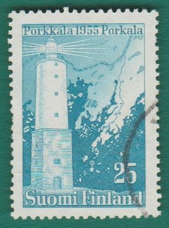 [FI0335] Finland: Return by Russia of the Porkala Peninsula (1956) Used Single Hi CV