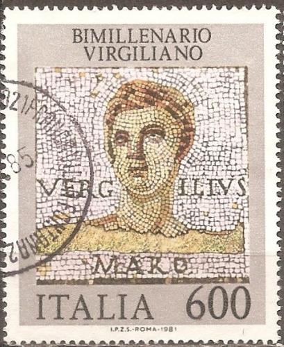 [IT1491] Italy: Virgil's Death Bimillennium (1981) Used Single