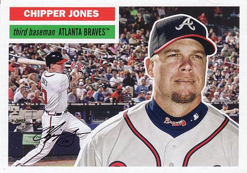 2023 Topps Archives #4 - Chipper Jones - Braves